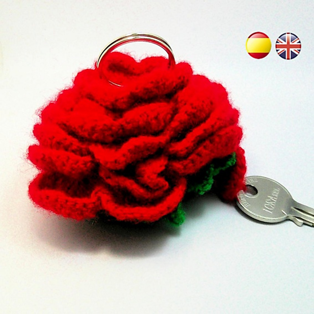 Rose Key Cover