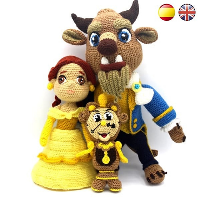 Beauty, Beast and Cogsworth