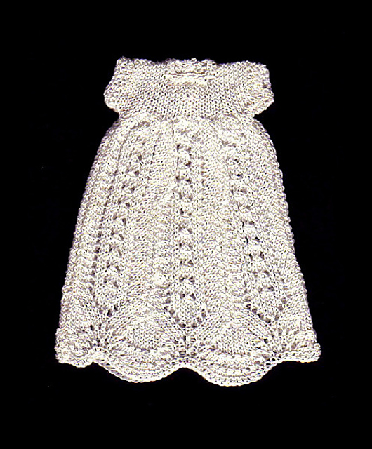 Eyelet Panel Gown to fit 3.25" Doll (24)