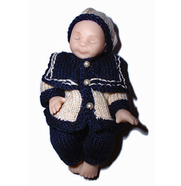 Sailor Suit for 3.25" doll (52)