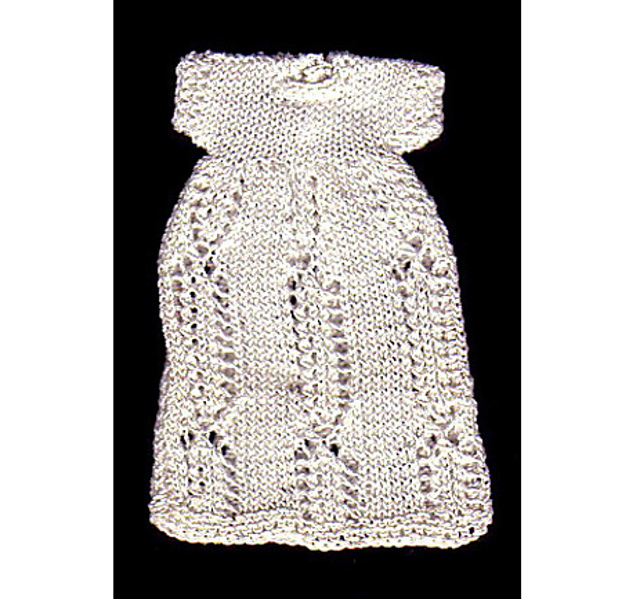 Cathedral Window Gown for 2" Doll (02)