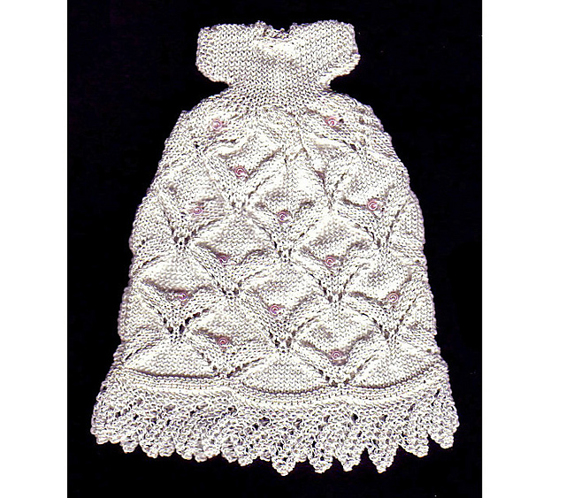 Beaded Diamond Gown for 3.25" Doll (16)