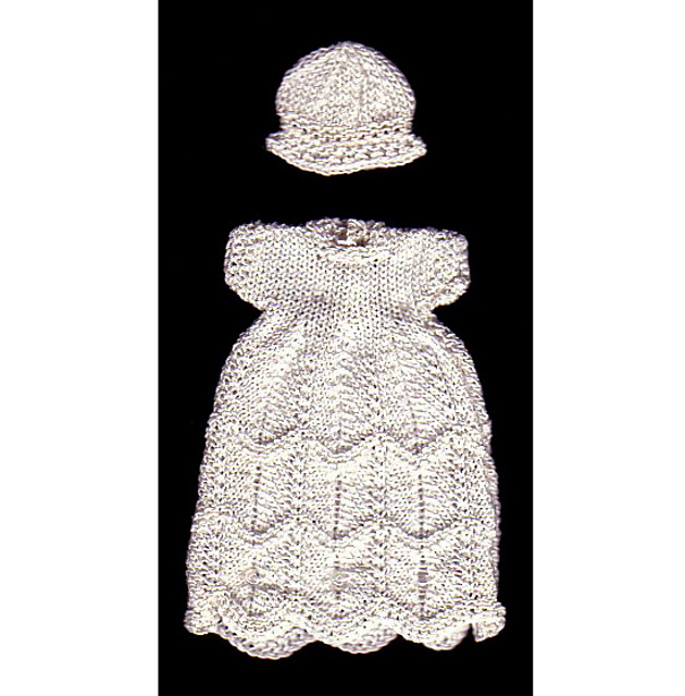 Chevron Gown for 2" Doll (29)