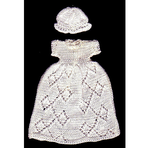 Diamond Loops Gown for 3.25" Doll (41)