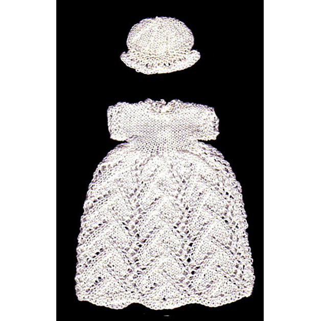 Trailing Leaf Gown for 3.25" Doll (43)