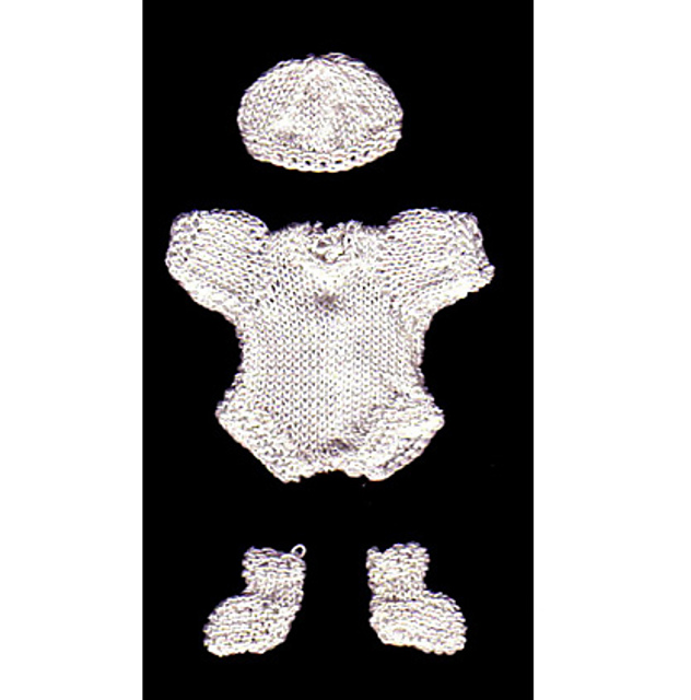 Romper Suit for 2" Doll (30)