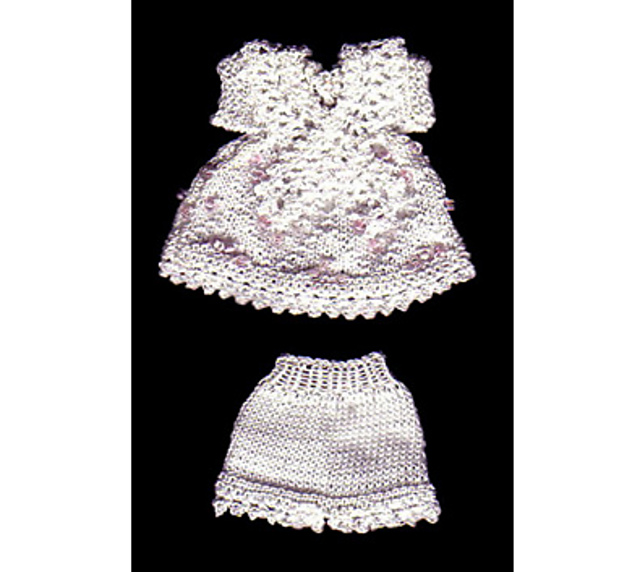 Little Angel Dress for 3.25" Doll (47)