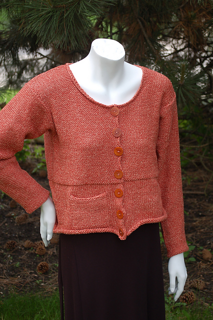 Pebbled Pocket Cardigan