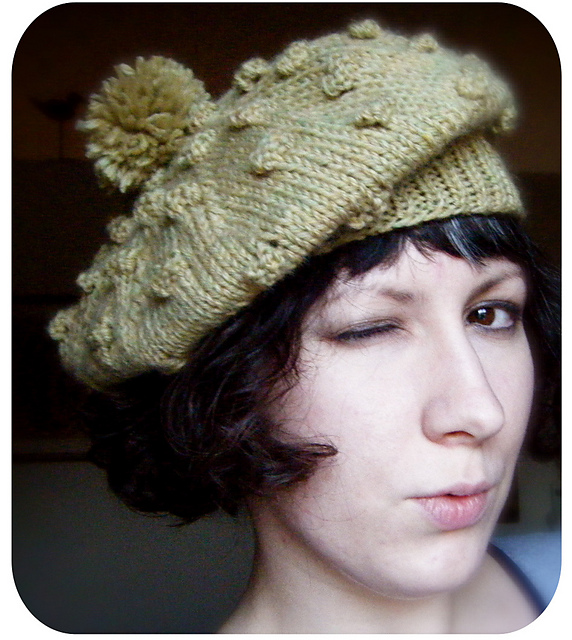 Irish Eyes Beret