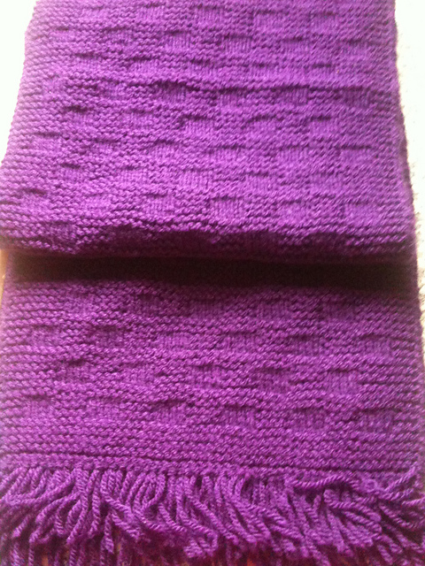 The Purple-Squared Tracey Scarf