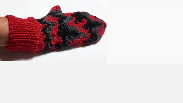 For the Love of Tetris Mittens