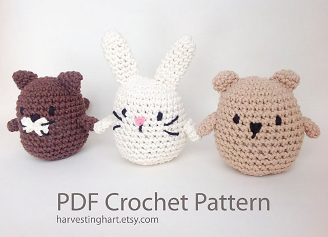 Bear, Cat and Bunny