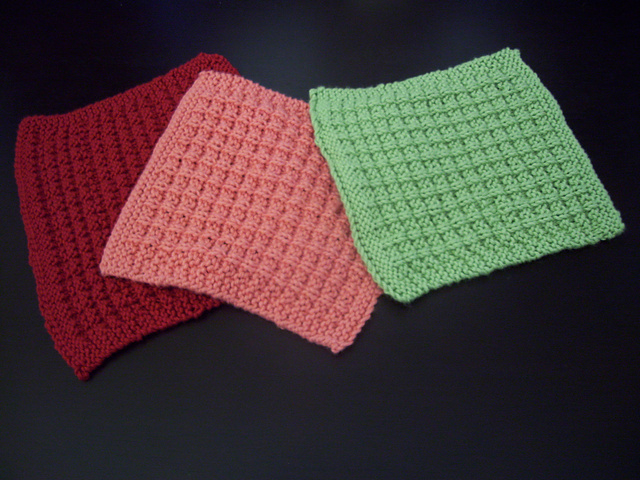 Waffle Dishcloth