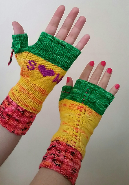 Rebel School Uniform Mitts