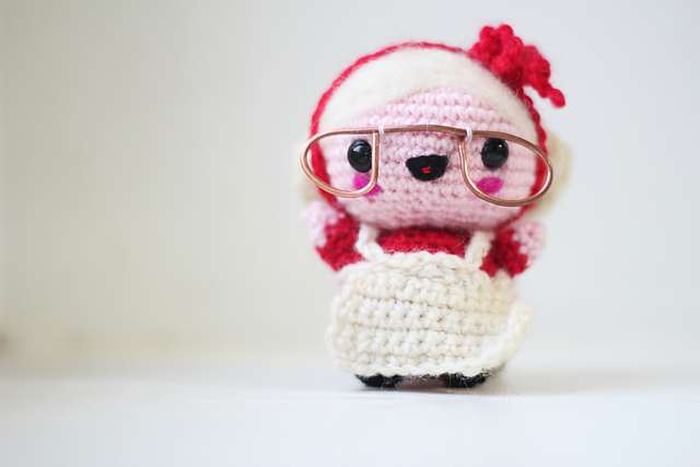 Amigurumi Mama Santa Claus