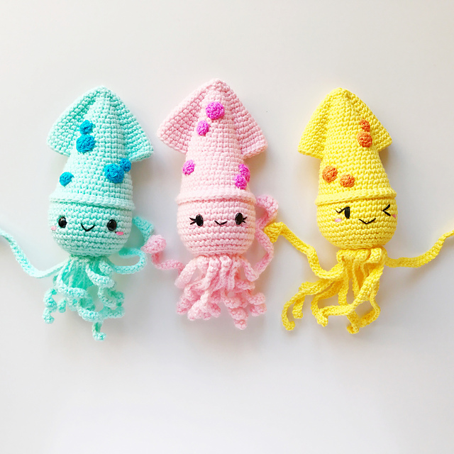 Ravelry: SQUIDGEE pattern by Sundot Attack