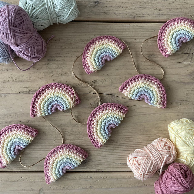 Little Rainbow Garland
