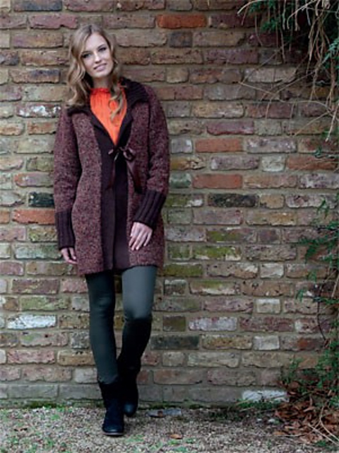 Ribbon Tied Coat