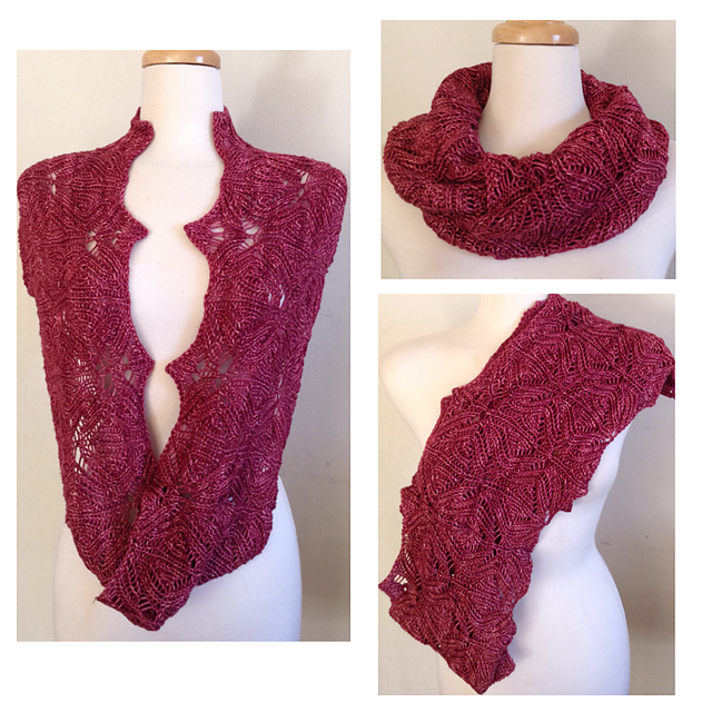 Lacy Butterflies Cowl