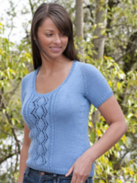Top-Down Lace T-Shirt
