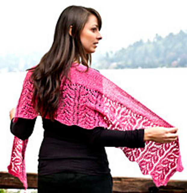 Rose Garden Shawl
