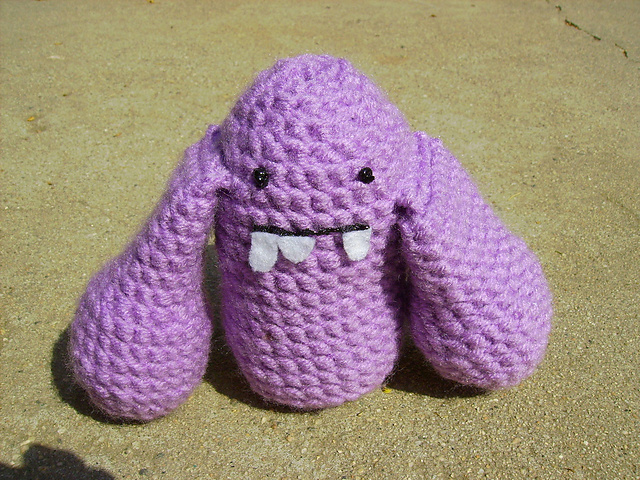 Bloop the Monster Amigurumi