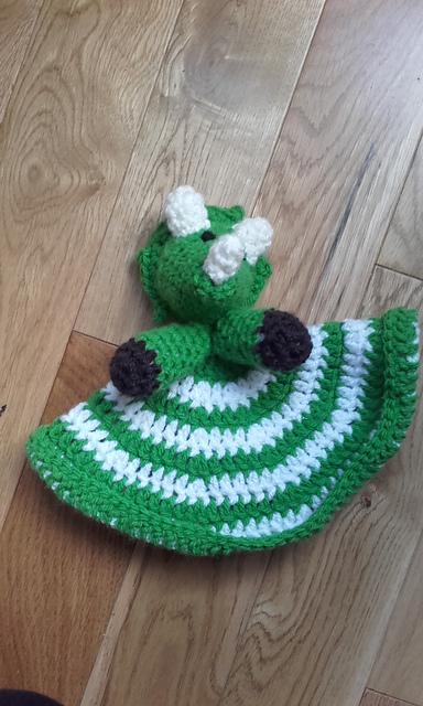 Triceratops security blanket