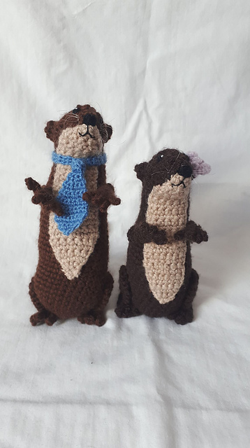 Pair of otters