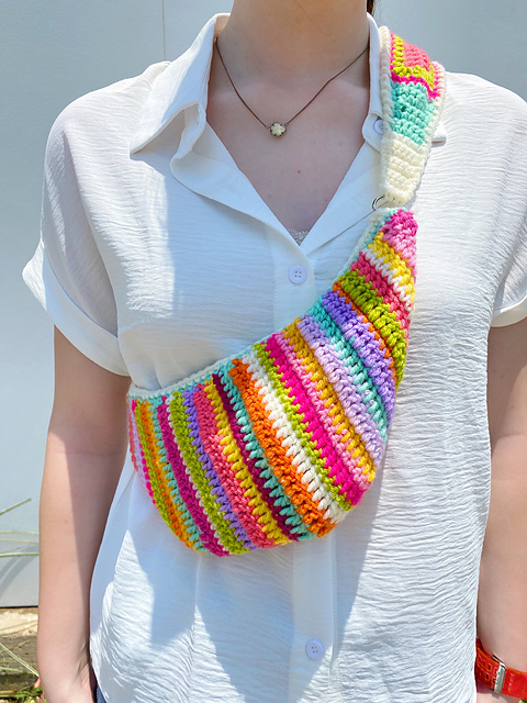 Worth the Stripe Crossbody