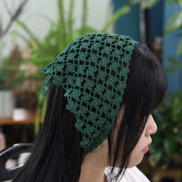 Floral Lace Scarf