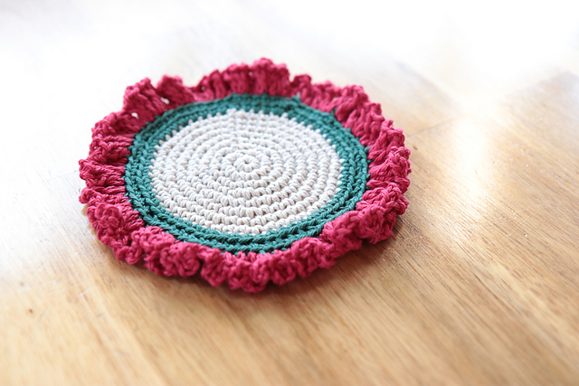 Carnation coaster