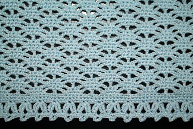 Baby Blanket - Blue Summer