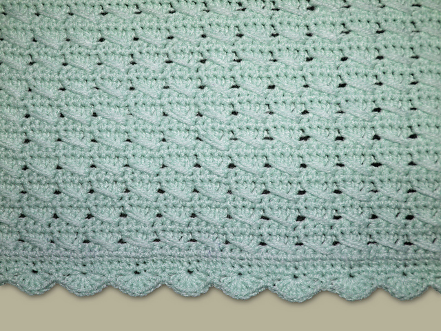 Baby Blanket - Pastel Aquamarine