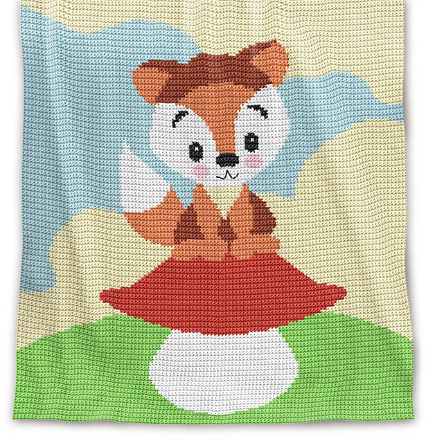 Baby Blanket - Foxie