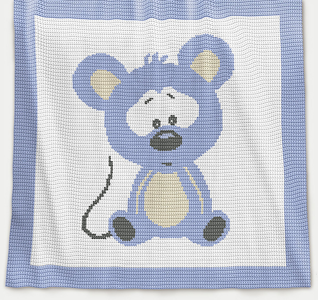 Baby Blanket - Mouse