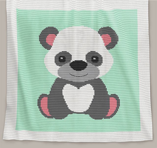Panda Bear Blanket