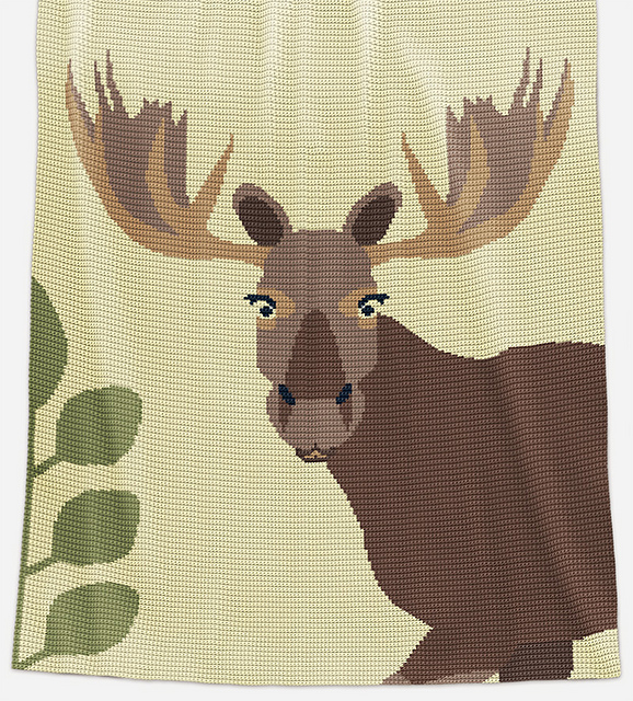 Lap Blanket - Moose