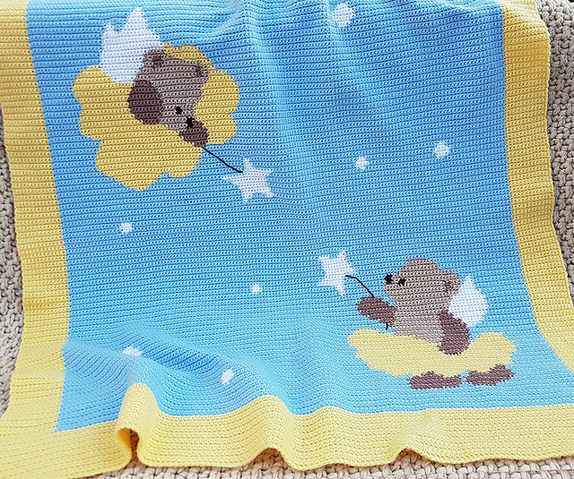 Baby Blanket - Magic Bears
