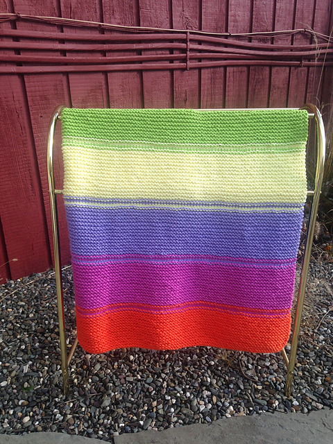 Chroma Baby Blanket