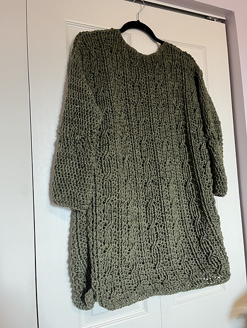 Cabled Tunic for Fall