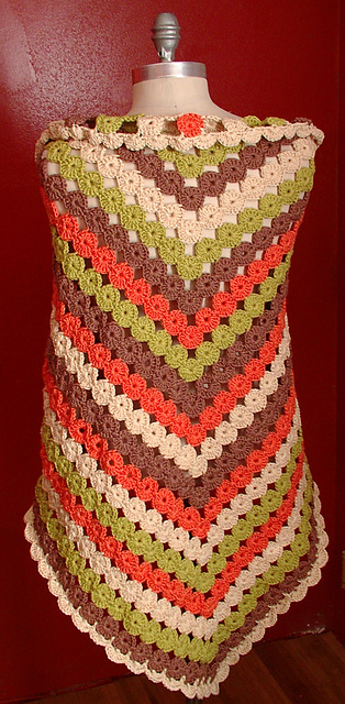 Pumpkin and Spice Shawl