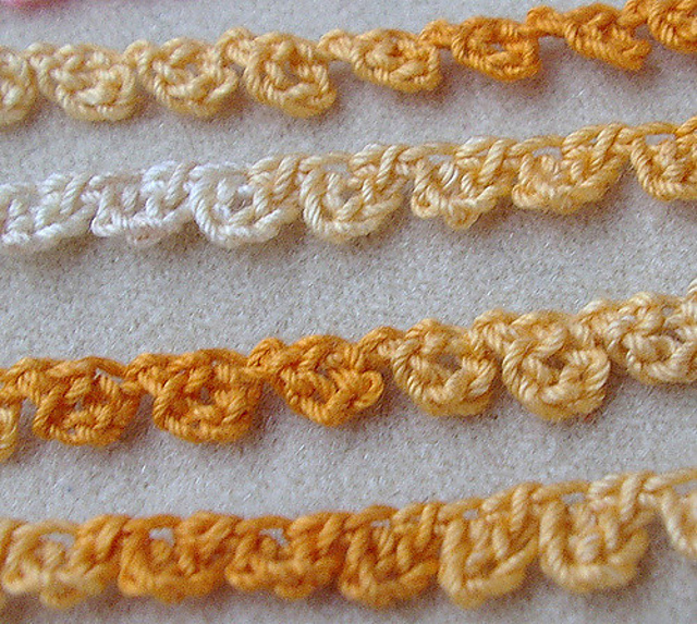 baby picot edging