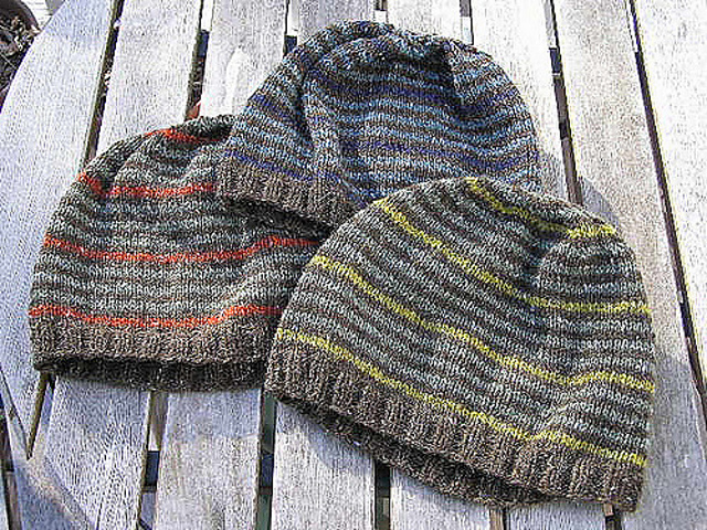 Striped Beanie