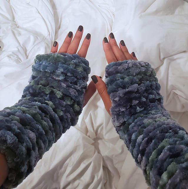 Easy Fingerless Gloves