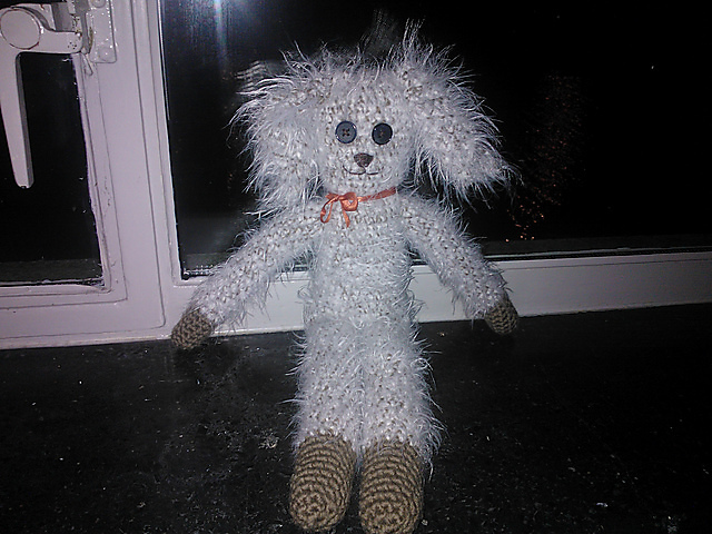 # 38 Crocheted rabbit