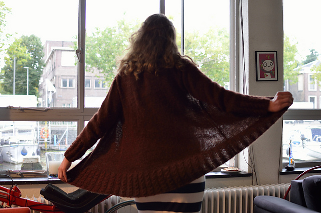 # 59 Jacket with cable pattern