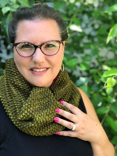 Reversible Trellis Cowl