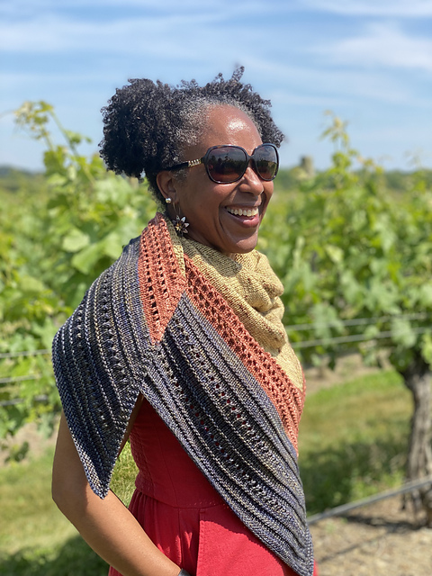 Vineyard Bay Shawl