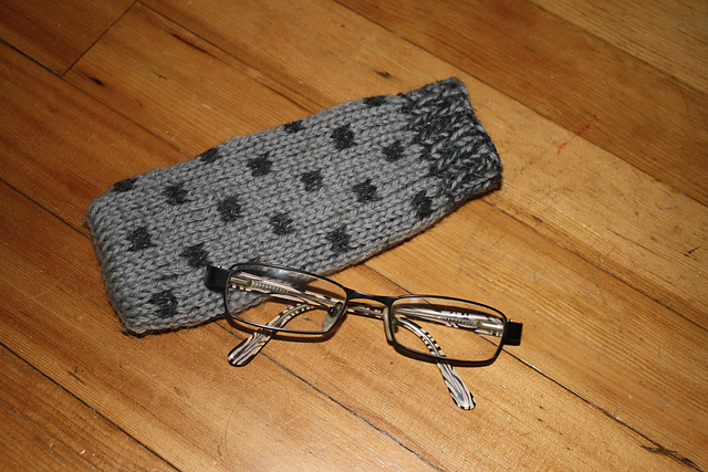 Polka Dot Spectacle Sock