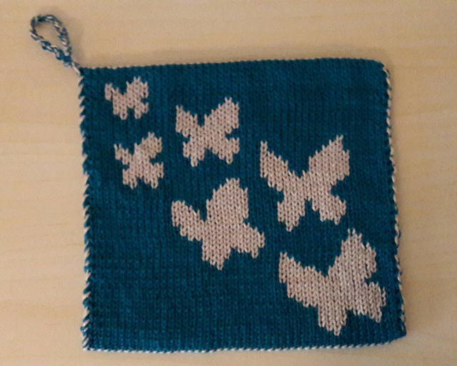 Butterflies in Flight Potholder